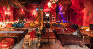 interaktive 360° Sicht Restaurant innen